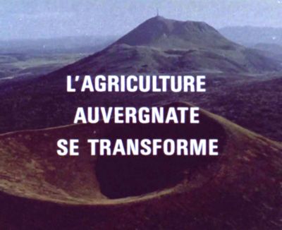 Archives départementales de la Haute-Loire. "L'agriculture auvergnate se transforme", film de Jacques Audollent, textes de Pierre Escarret et Pierre Wirth, 1974 (CNDP, Gallica).