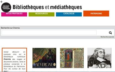 Archives départementales de la Haute-Loire. Bibliothèque numérique du patrimoine "Overnia".