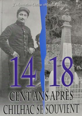 Archives départementales de la Haute-Loire. Ouvrage "14-18, cent ans après Chilhac se souvient", association Chilhac médiéval.