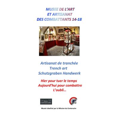 Archives départementales de la Haute-Loire. Musée de l'art et artisanat de tranchée de Clermont-Ferrand.