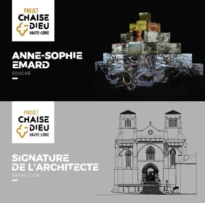 Archives départementales de la Haute-Loire. Expositions à l'abbaye de La Chaise-Dieu (Histoire et Création 2).