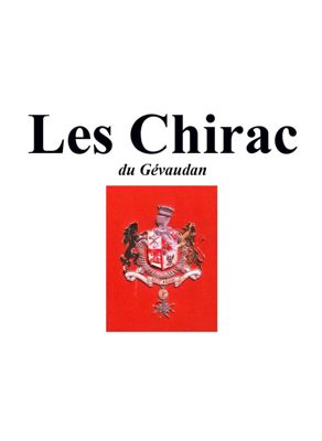 Archives départementales de la Haute-Loire. "Pierre Chirac, médecin du roi, 1650-1732", Alain Cholet (CDR 127/1).