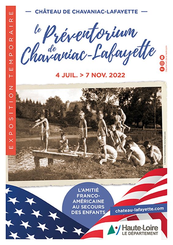 Exposition "Le Préventorium de Chavaniac-Lafayette. L'amitié franco-américaine au secours des enfants "